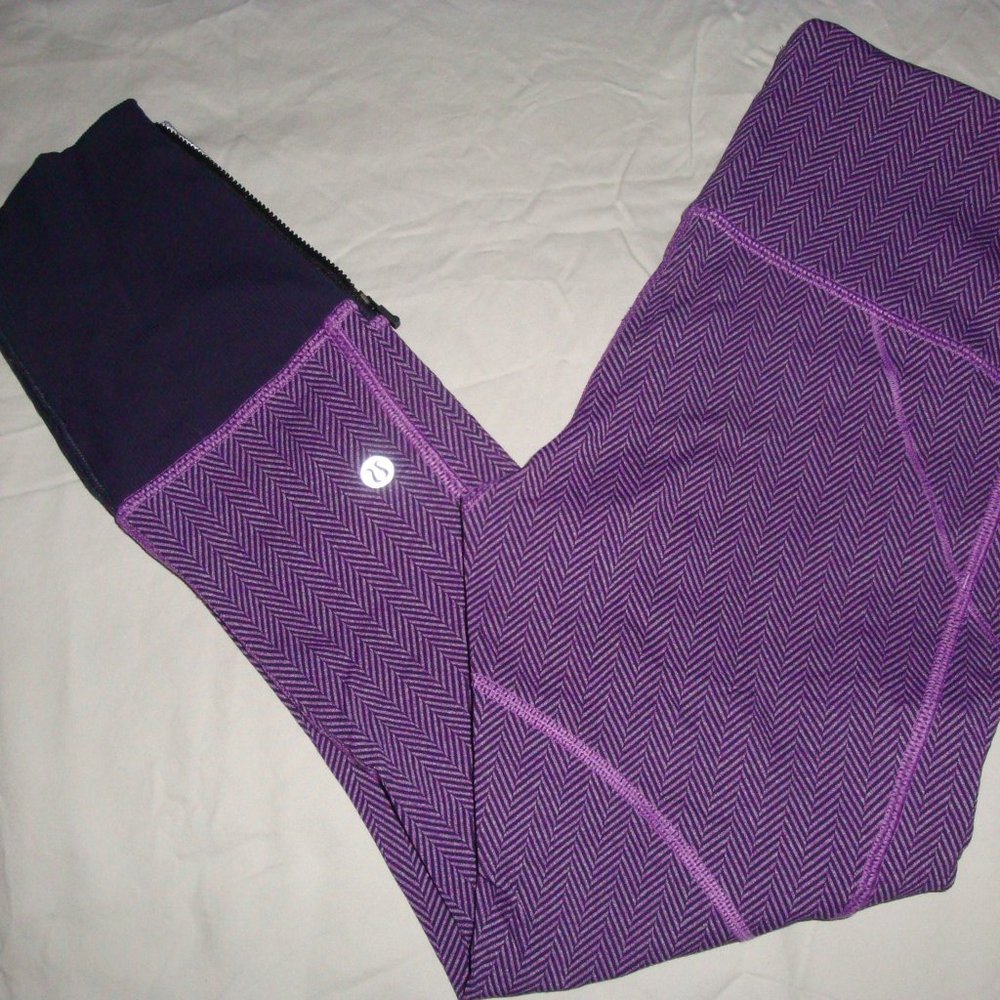 Lululemon Size 4 Rebel Runner Crop